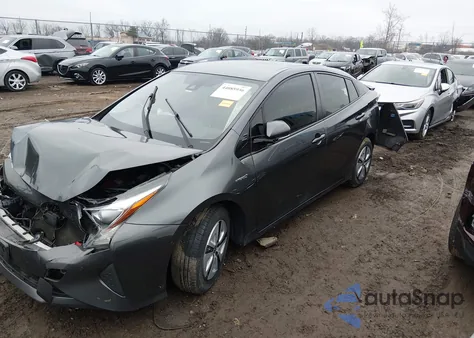 2017 Toyota Prius Two from USA, damaged, VIN JTDKBRFU2H3046604